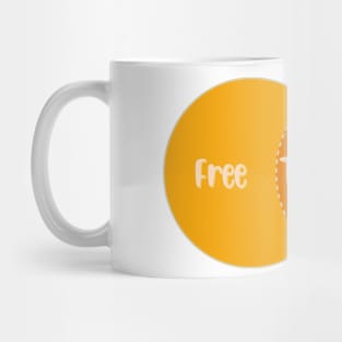 Venn Diagram: Time - Free vs. Priceless Mug